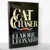 Cat Chaser by Elmore Leonard SIGNED! [FIRST EDITION • FIRST PRINTING] 1982