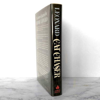 Cat Chaser by Elmore Leonard SIGNED! [FIRST EDITION • FIRST PRINTING] 1982