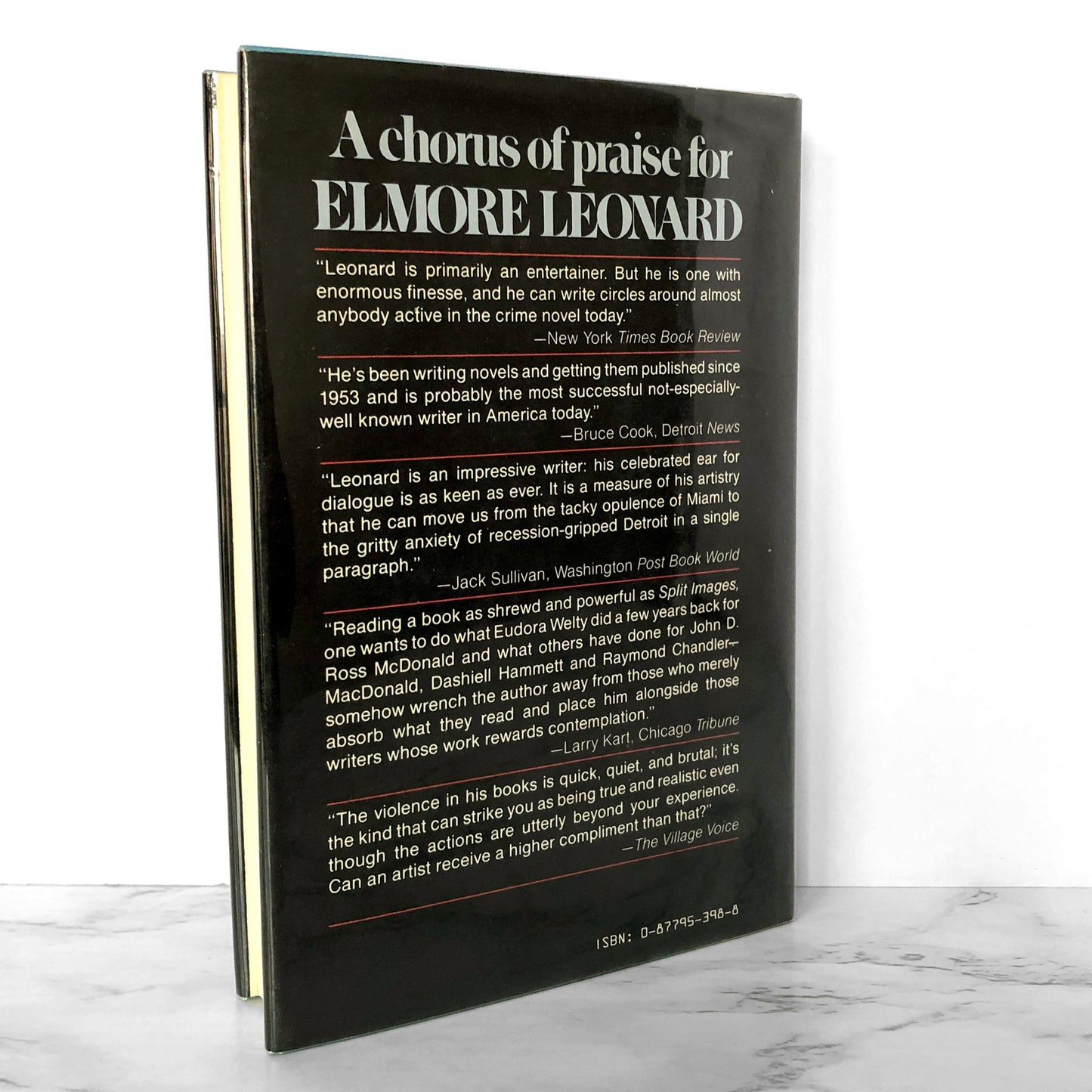 Cat Chaser by Elmore Leonard SIGNED! [FIRST EDITION • FIRST PRINTING] 1982