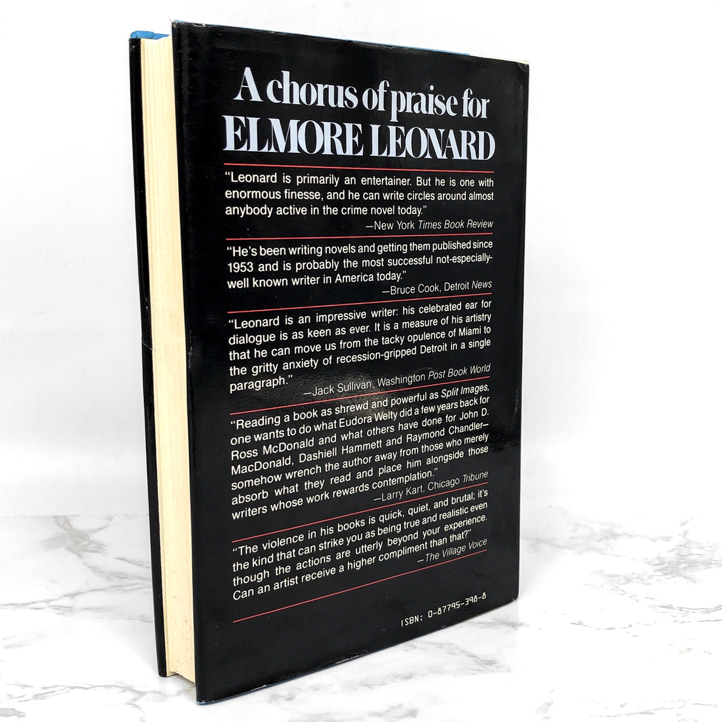 Cat Chaser by Elmore Leonard [FIRST EDITION / FIRST PRINTING] 1982