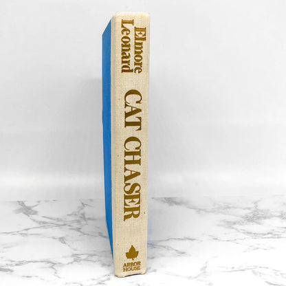 Cat Chaser by Elmore Leonard [FIRST EDITION / FIRST PRINTING] 1982