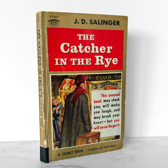 Catcher in the Rye by J.D. Salinger [SIGNET PAPERBACK / 1962]