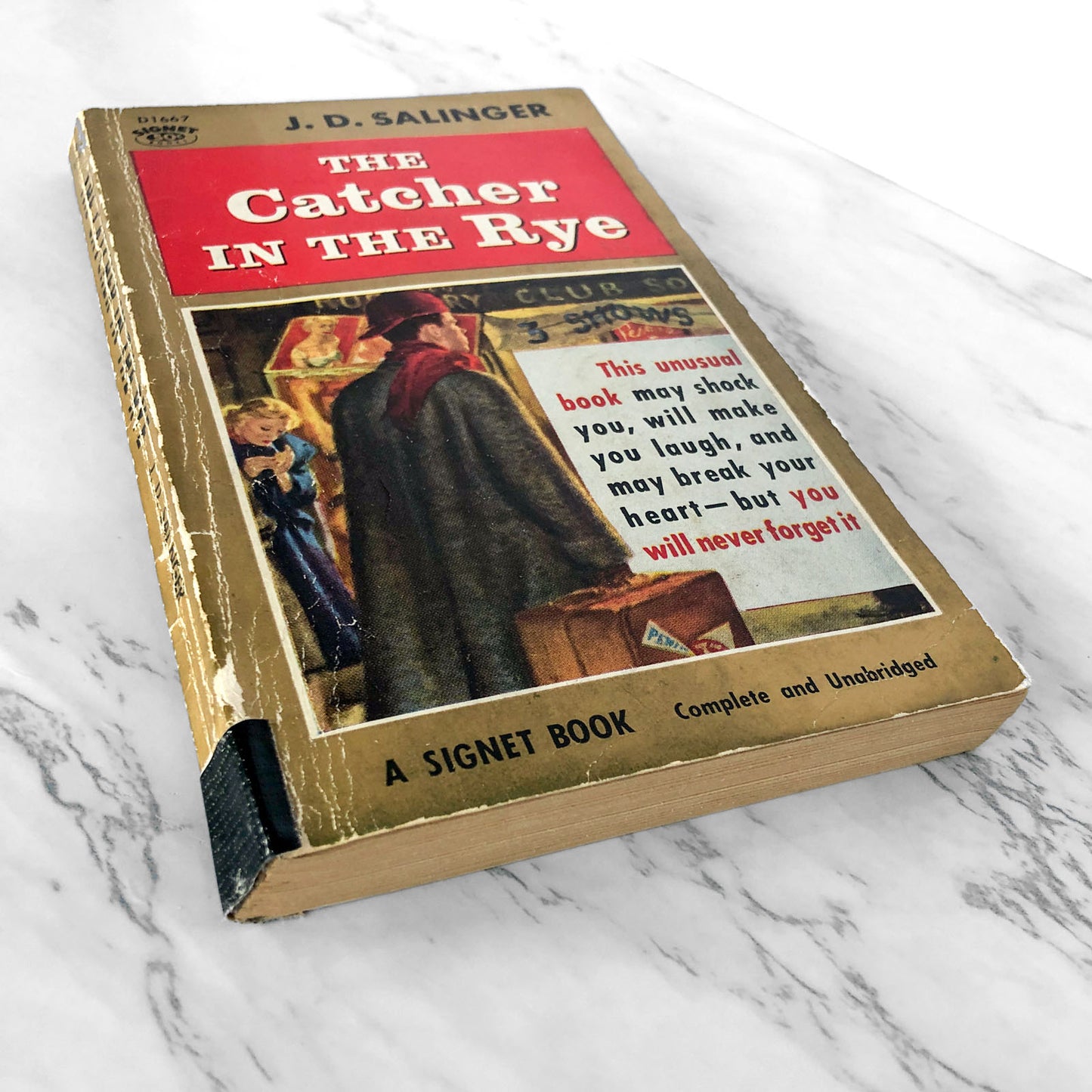 Catcher in the Rye by J.D. Salinger [SIGNET PAPERBACK / 1962]