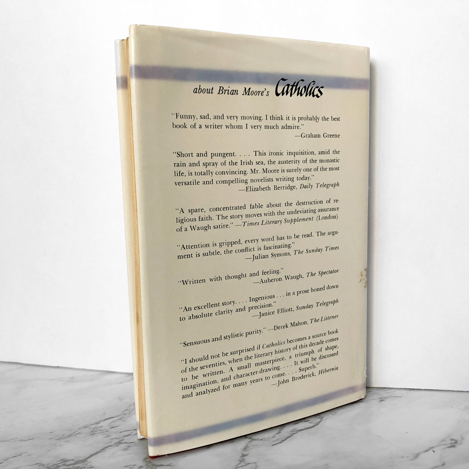 Catholics by Brian Moore [FIRST EDITION / 1973] - Bookshop Apocalypse
