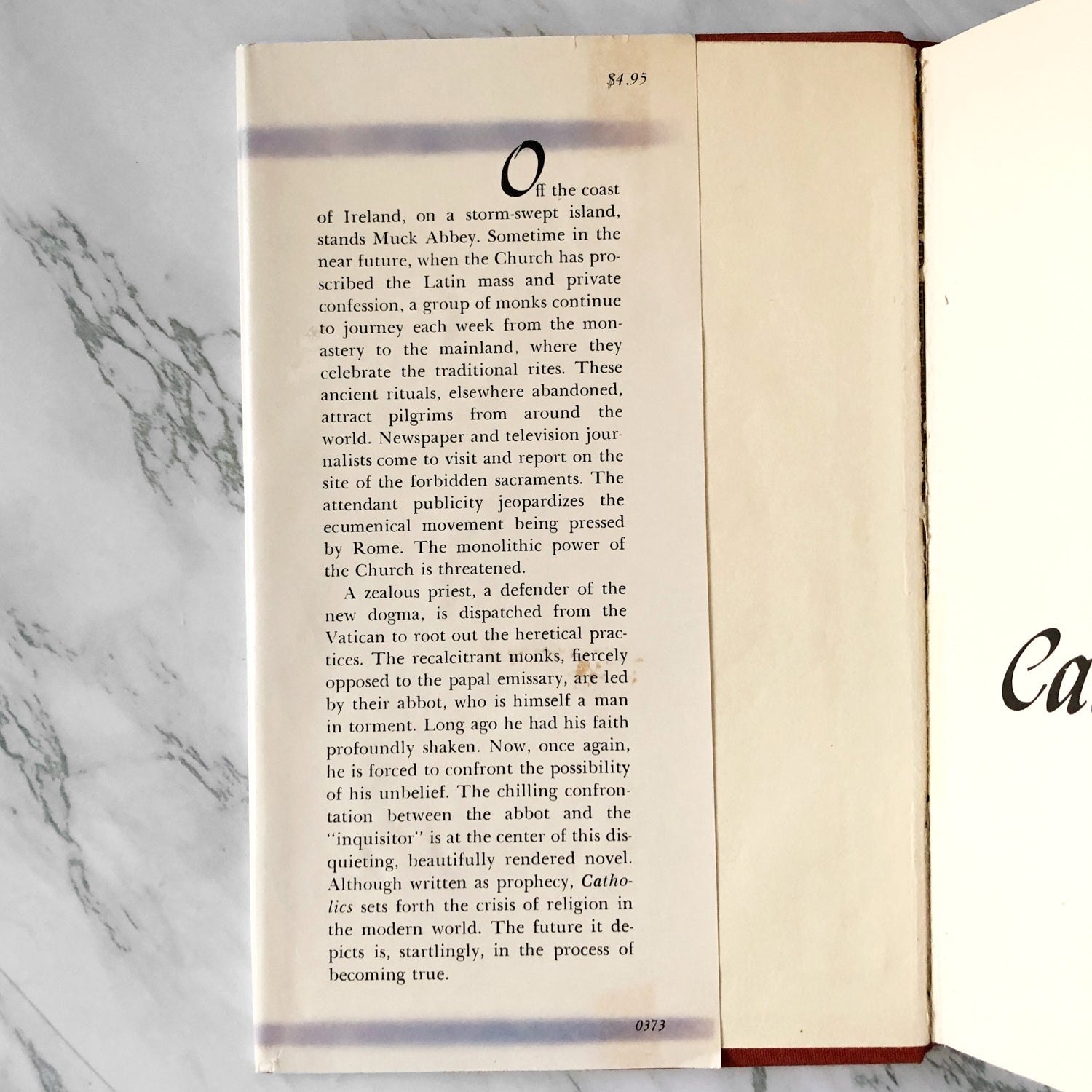 Catholics by Brian Moore [FIRST EDITION / 1973] - Bookshop Apocalypse