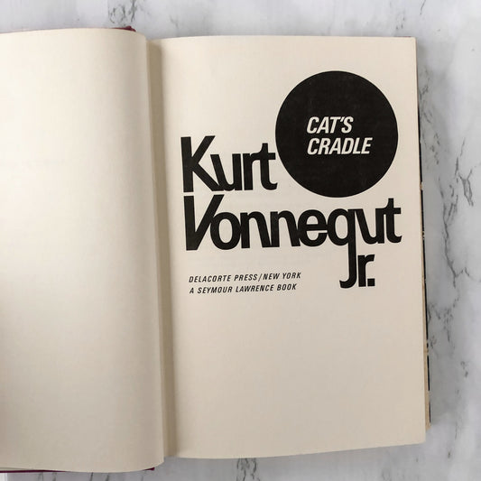 Cat's Cradle by Kurt Vonnegut [DELACORTE BOOK CLUB EDITION / 1976]