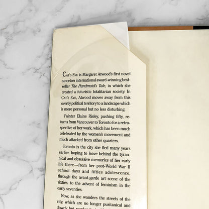 Cat's Eye by Margaret Atwood [1989 HARDCOVER]