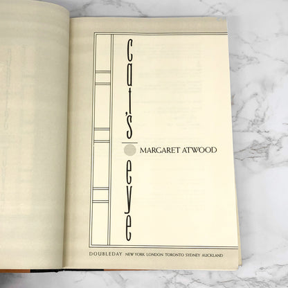Cat's Eye by Margaret Atwood [1989 HARDCOVER]