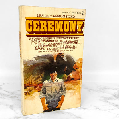 Ceremony by Leslie Marmon Silko [FIRST PAPERBACK PRINTING] 1978