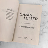 Chain Letter: Chain Letter & The Ancient Evil by Christopher Pike [TRADE PAPERBACK OMNIBUS] 2013