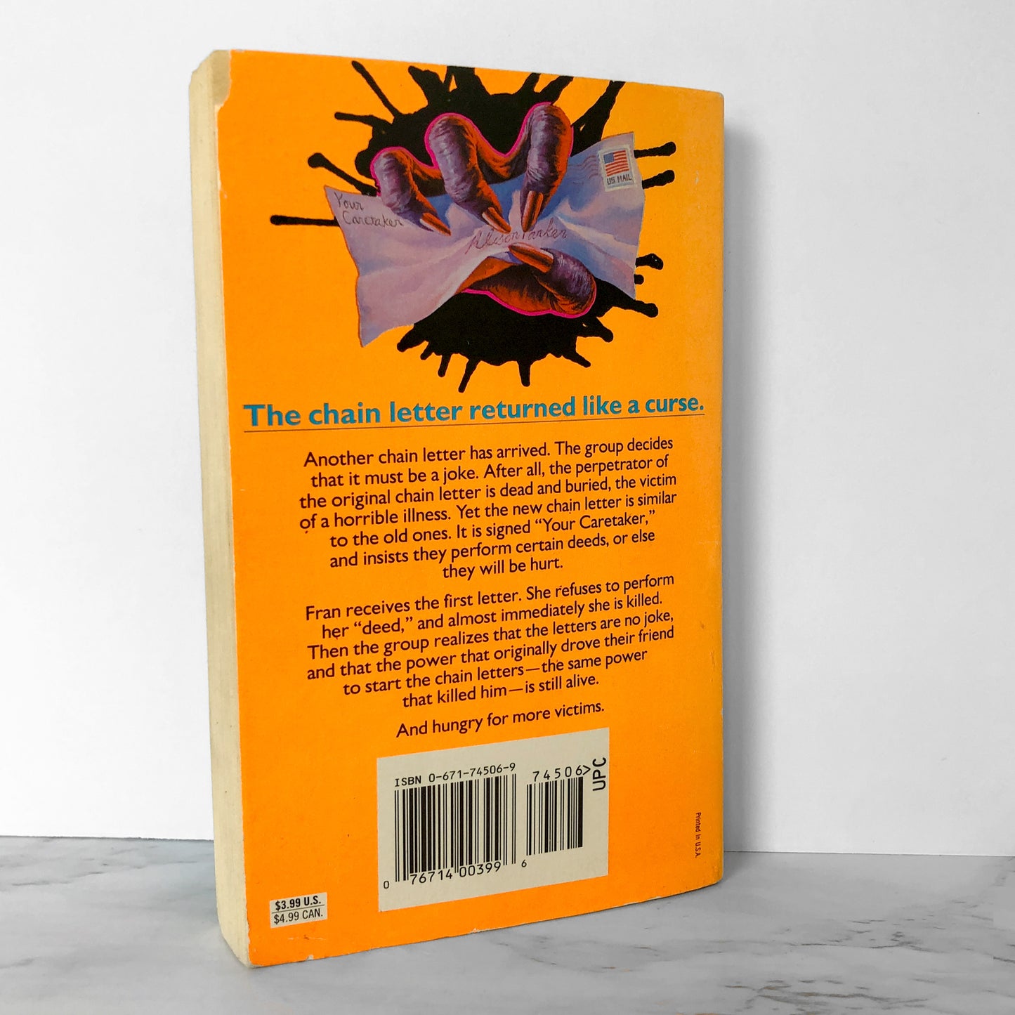 Chain Letter 2: The Ancient Evil by Christopher Pike [1992 PAPERBACK]