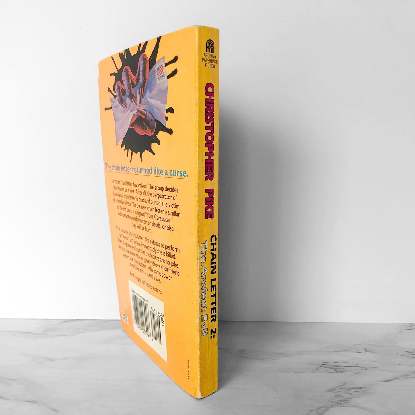 Chain Letter 2: The Ancient Evil by Christopher Pike [1992 PAPERBACK]