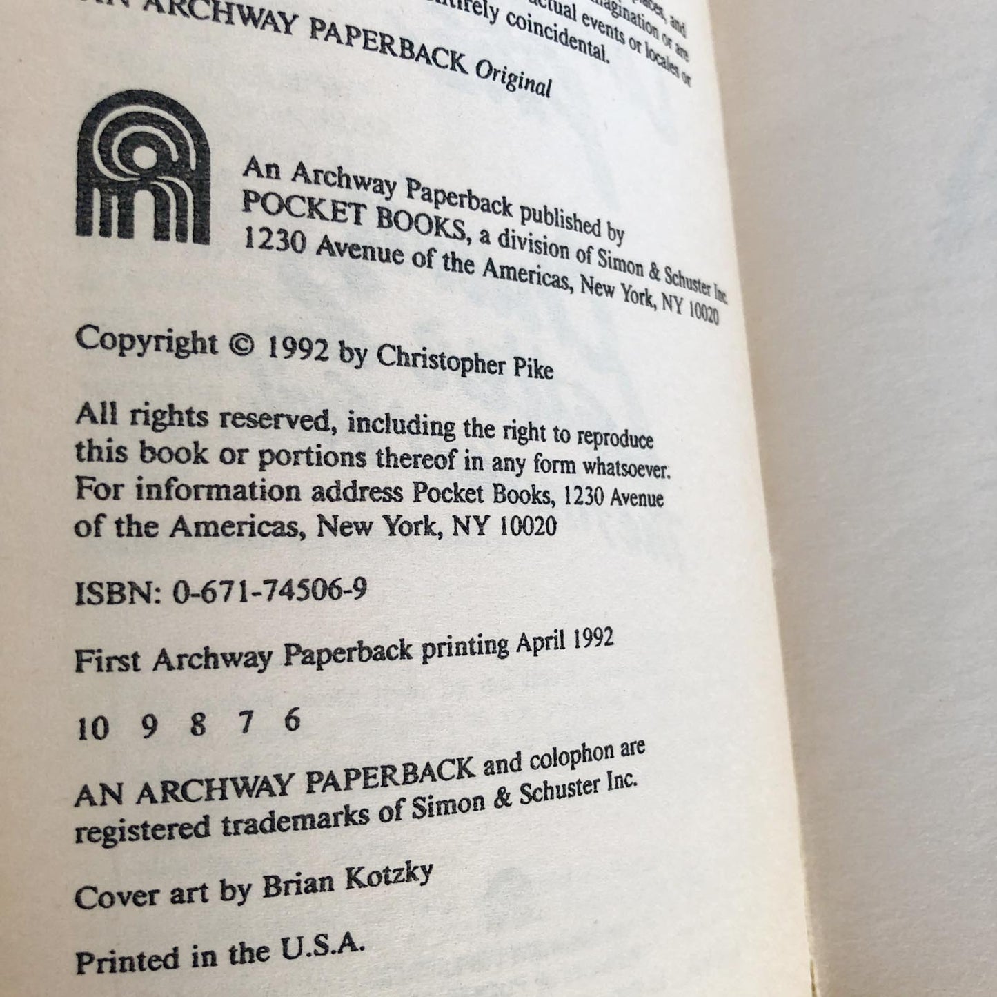 Chain Letter 2: The Ancient Evil by Christopher Pike [1992 PAPERBACK]