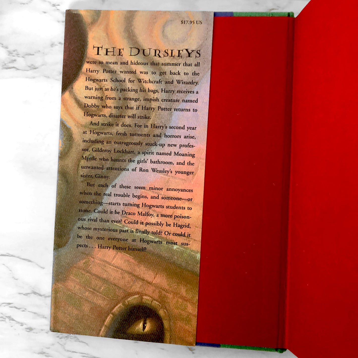 Harry Potter and the Chamber of Secrets by J.K. Rowling [U.S. FIRST EDITION]