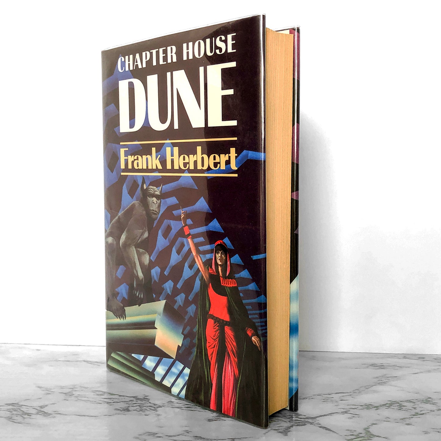 Chapterhouse DUNE by Frank Herbert [U.K. FIRST EDITION / FIRST PRINTING] 1985 ❧ Victor Gollancz Ltd.