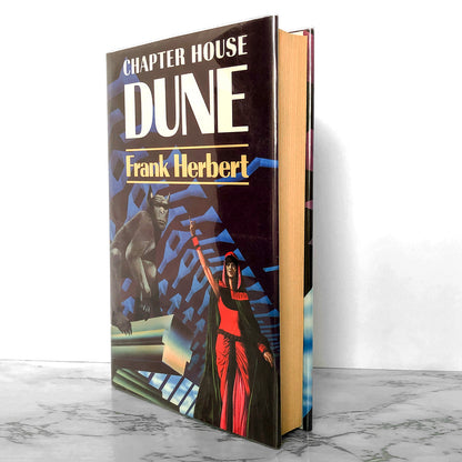 Chapterhouse DUNE by Frank Herbert [U.K. FIRST EDITION / FIRST PRINTING] 1985 ❧ Victor Gollancz Ltd.
