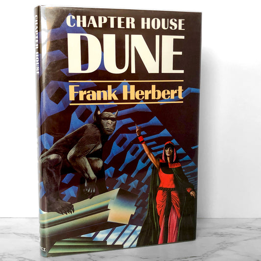 Chapterhouse DUNE by Frank Herbert [U.K. FIRST EDITION / FIRST PRINTING] 1985 ❧ Victor Gollancz Ltd.