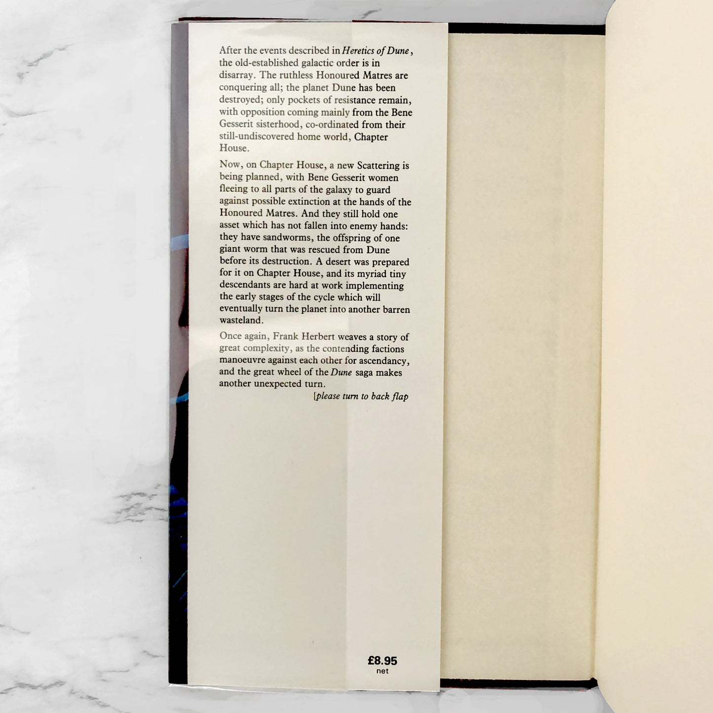 Chapterhouse DUNE by Frank Herbert [U.K. FIRST EDITION / FIRST PRINTING] 1985 ❧ Victor Gollancz Ltd.