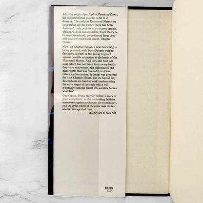 Chapterhouse DUNE by Frank Herbert [U.K. FIRST EDITION / FIRST PRINTING] 1985 ❧ Victor Gollancz Ltd.