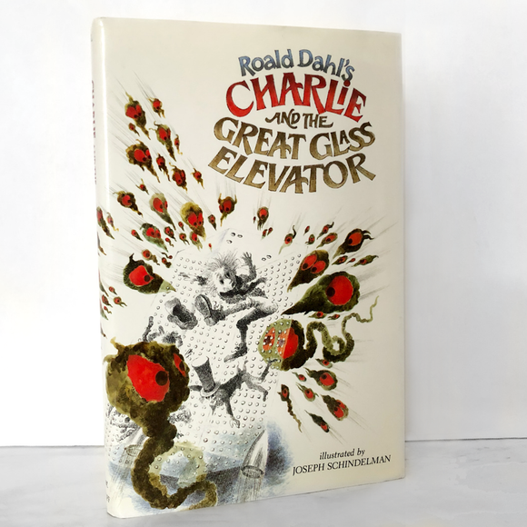 Charlie and the Great Glass Elevator by Roald Dahl [FIRST EDITION / ALTERNATE COVER]