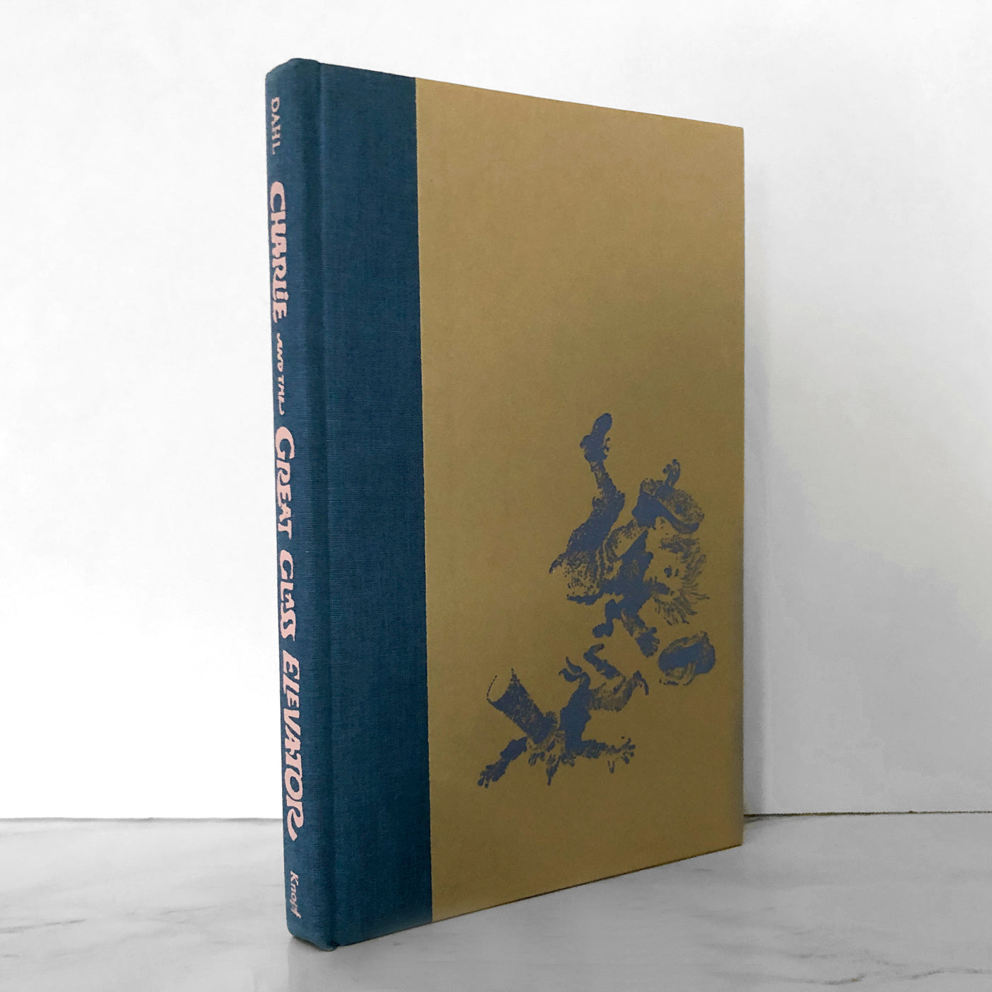 Charlie and the Great Glass Elevator by Roald Dahl [FIRST EDITION / ALTERNATE COVER]