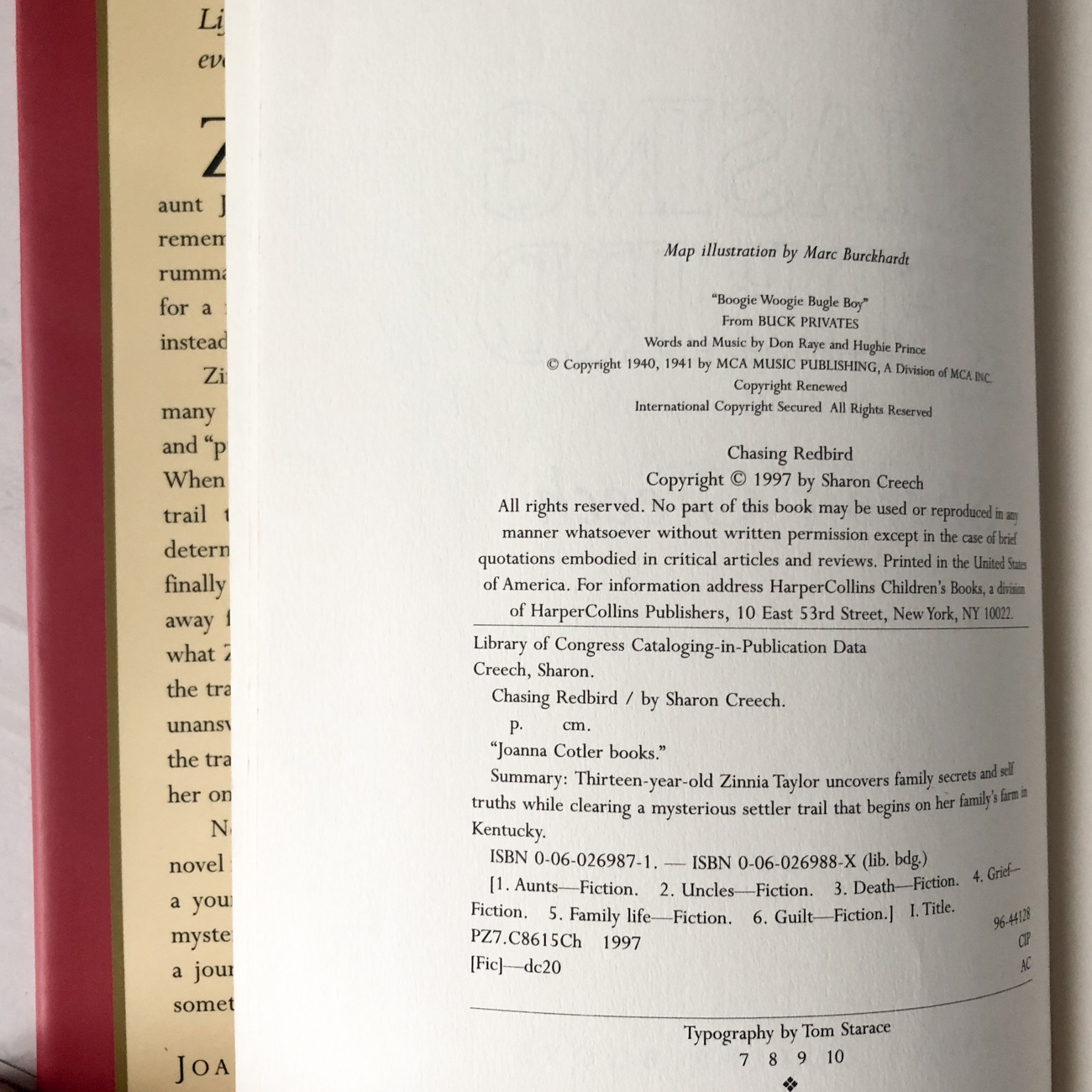 Chasing Redbird by Sharon Creech [FIRST EDITION] - Bookshop Apocalypse