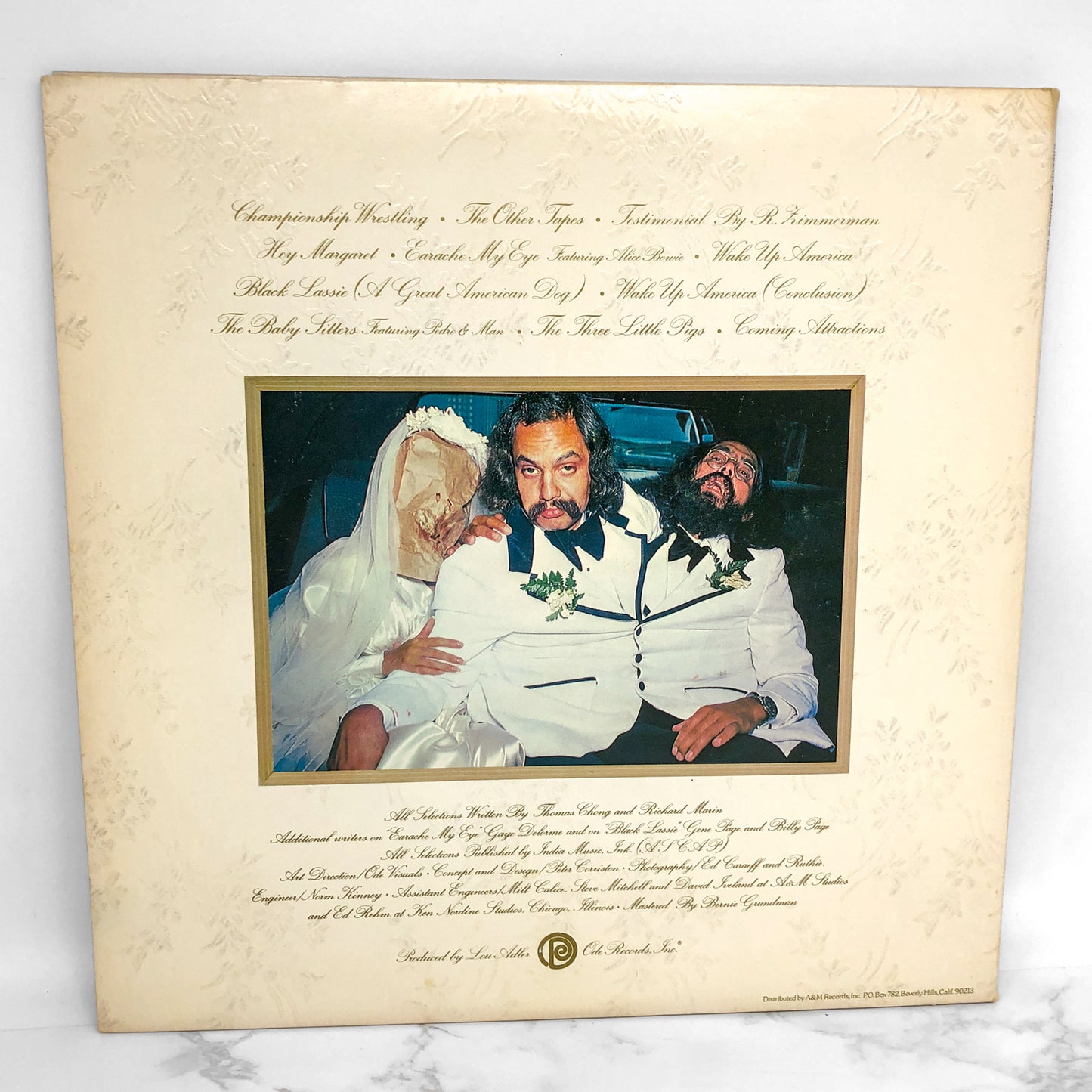 Cheech & Chong's Wedding Album [VINYL LP] 1974 • Ode Records