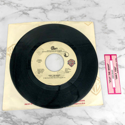 Chicago – Stay The Night [7" VINYL SINGLE] 1984 • Warner Bros.