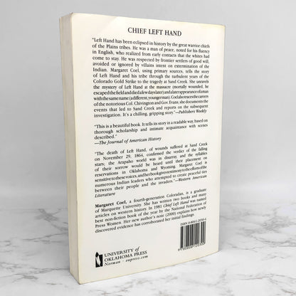 Chief Left Hand: Southern Arapaho by Margaret Coel [FIRST PAPERBACK EDITION]