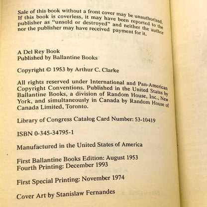 Childhood's End by Arthur C. Clarke [1993 PAPERBACK]