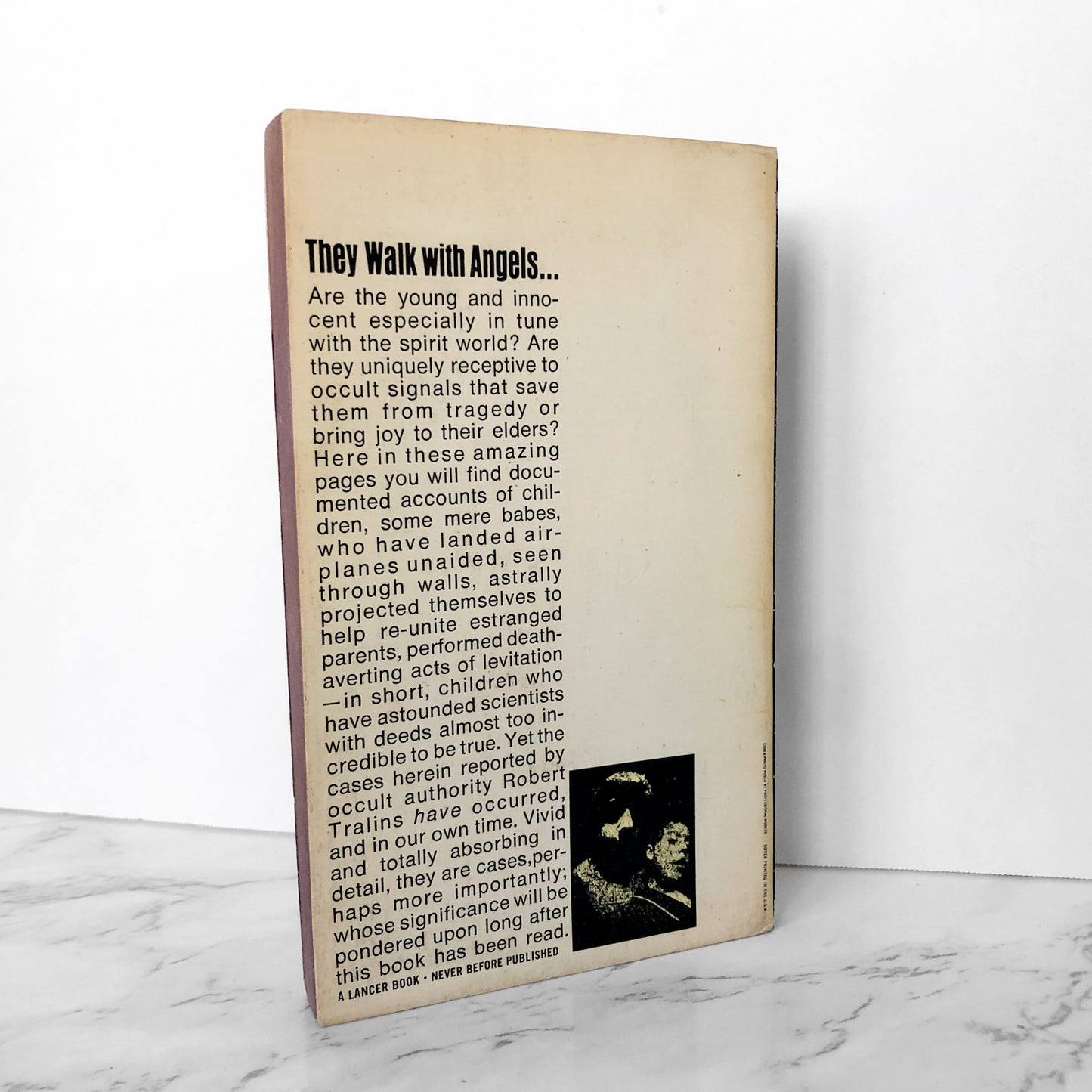 Children of the Supernatural by Robert Tralins [1969 PAPERBACK] - Bookshop Apocalypse