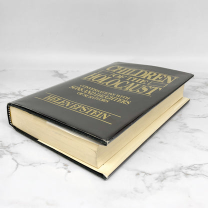 Children of the Holocaust: Conversations with Sons & Daughters of Survivors by Helen Epstein [FIRST EDITION] 1979