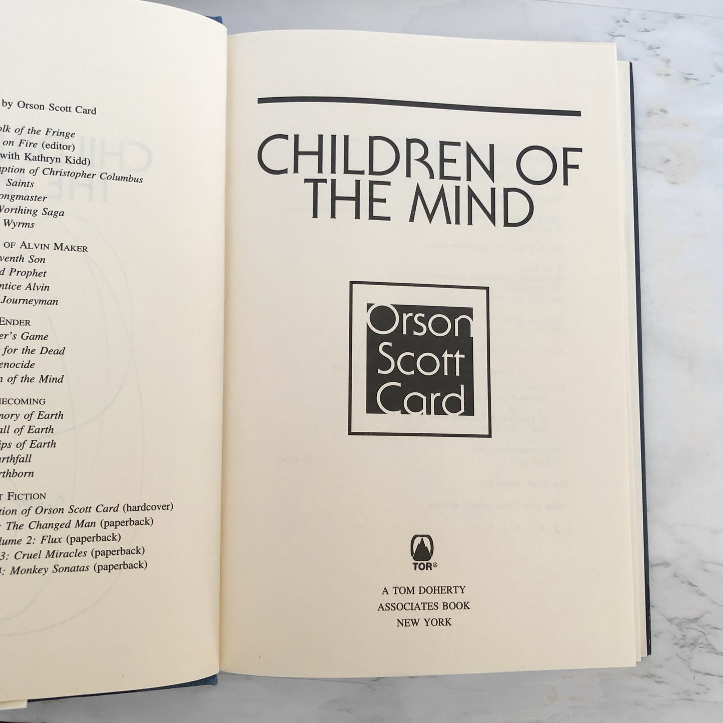 Children of the Mind by Orson Scott Card SIGNED! [FIRST EDITION / 1996]