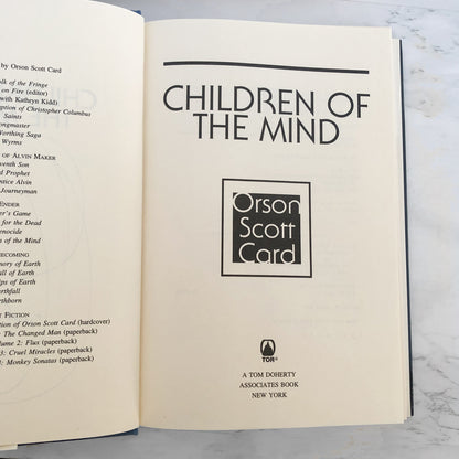 Children of the Mind by Orson Scott Card SIGNED! [FIRST EDITION / 1996]