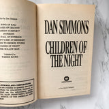 Children of the Night by Dan Simmons [1993 PAPERBACK] - Bookshop Apocalypse