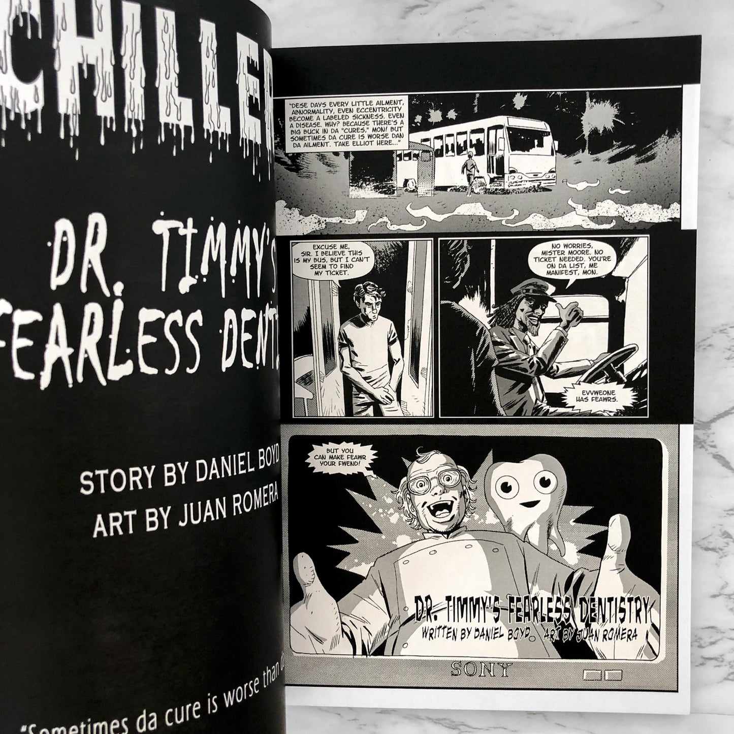 Chillers: Volume One by Daniel Boyd SIGNED! [FIRST EDITION / 2012] TROMA