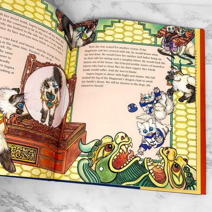 The Chinese Siamese Cat by Amy Tan & Gretchen Shields SIGNED! [FIRST EDITION • FIRST PRINTING] 1994