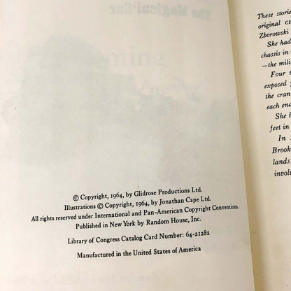 Chitty Chitty Bang Bang by Ian Fleming [U.S. FIRST EDITION] 1964 *See Condition