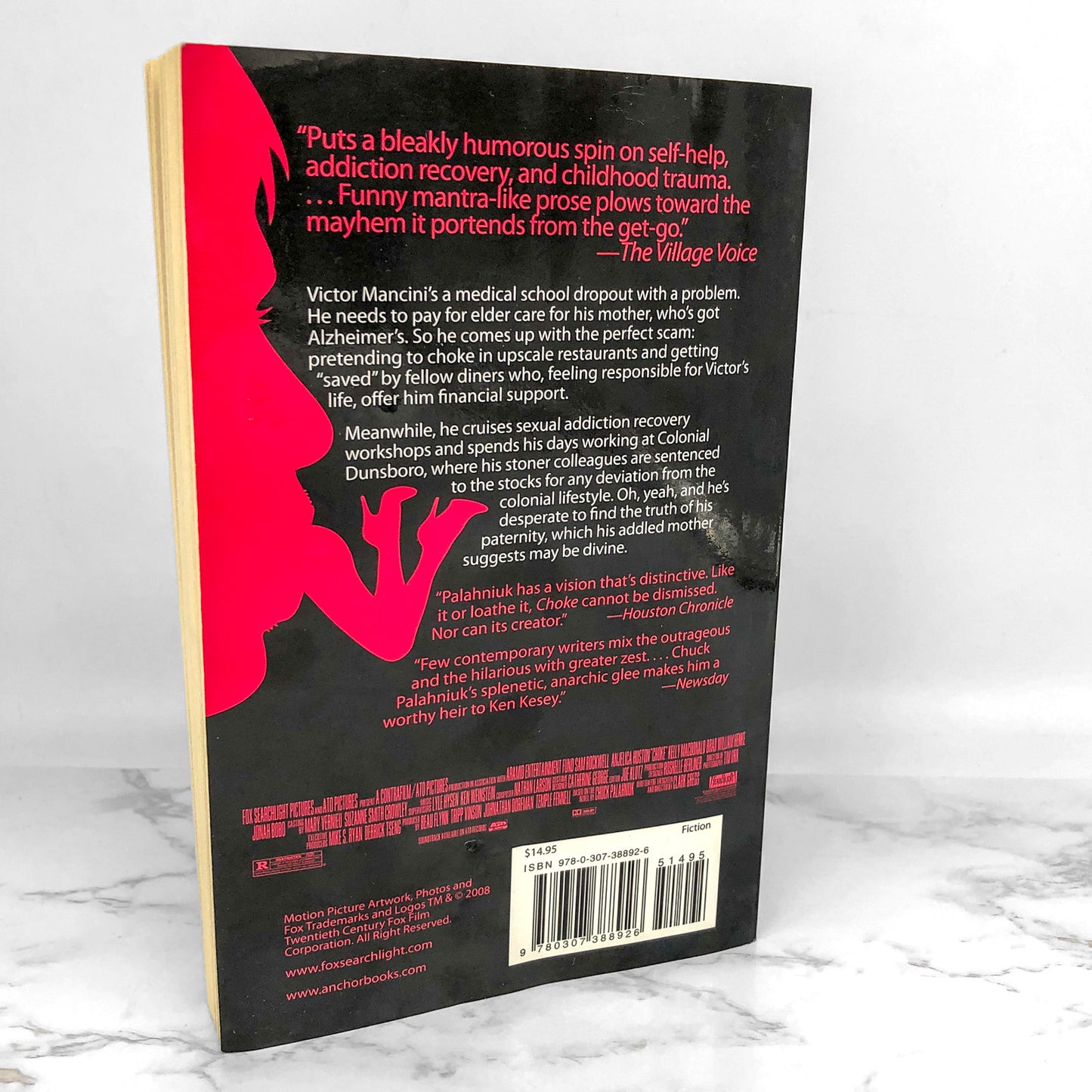 Choke by Chuck Palahniuk [2002 TRADE PAPERBACK]