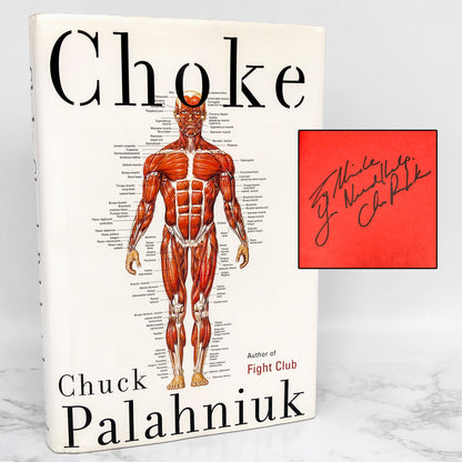 Choke by Chuck Palahniuk SIGNED! [FIRST EDITION] 2001 • Doubleday