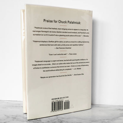 Choke by Chuck Palahniuk SIGNED! [FIRST EDITION / FIRST PRINTING] 2001