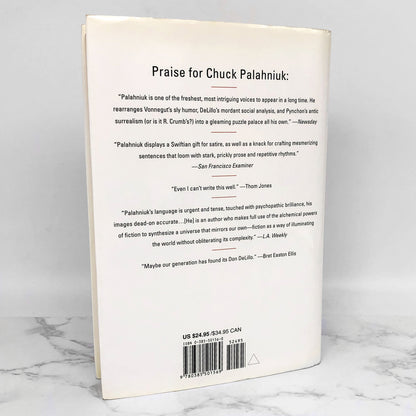 Choke by Chuck Palahniuk SIGNED! [FIRST EDITION] 2001 • Doubleday
