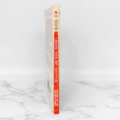 Mystery of the Sacred Stones [Choose Your Own Adventure #79] by Louise Munro Foley [FIRST EDITION] 1988