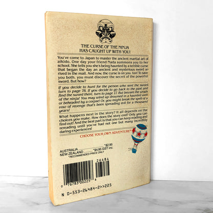 Secret of the Ninja by Jay Leibold [1987 PAPERBACK] Choose Your Own Adventure #66