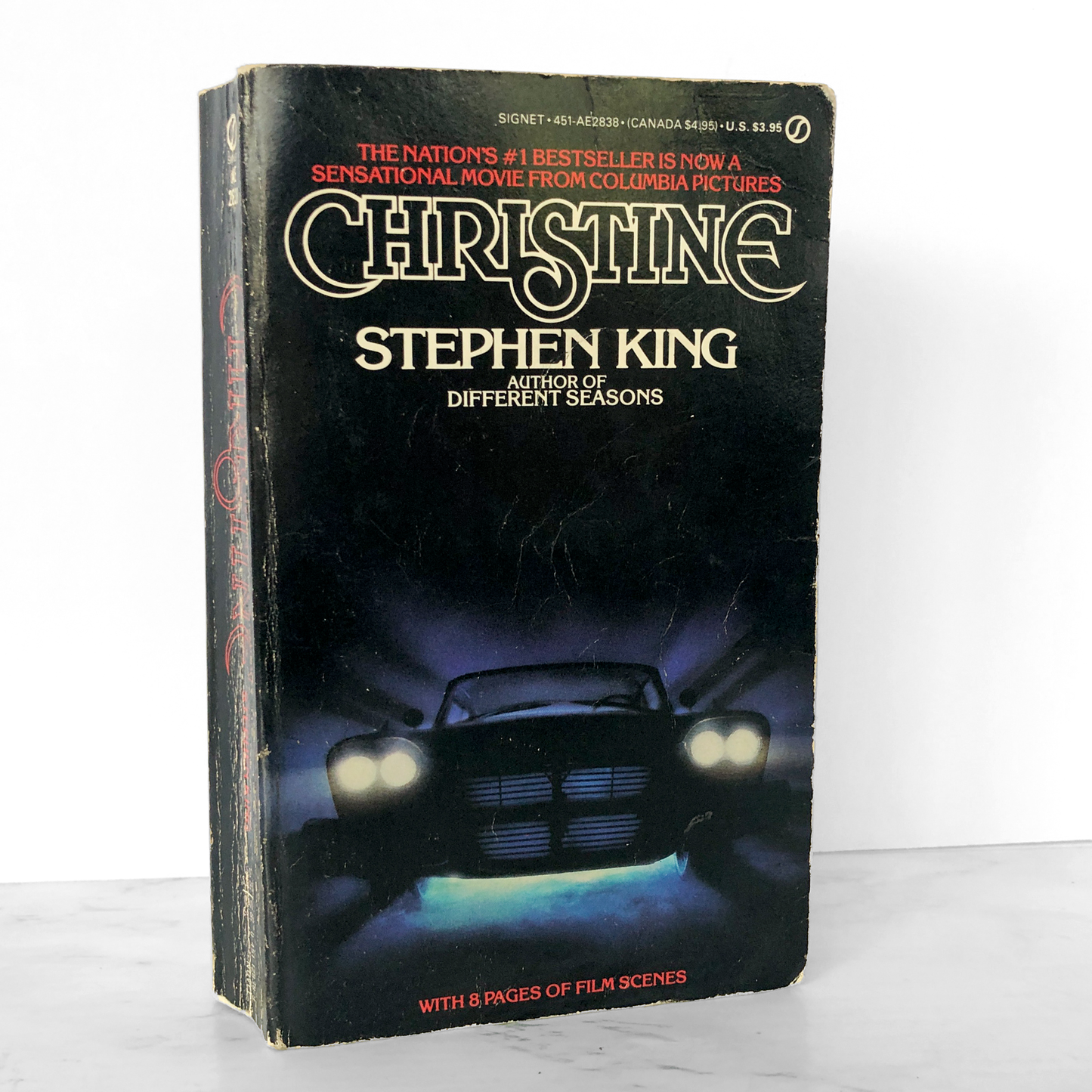 Christine by Stephen King [MOVIE TIE-IN PAPERBACK / 1983]