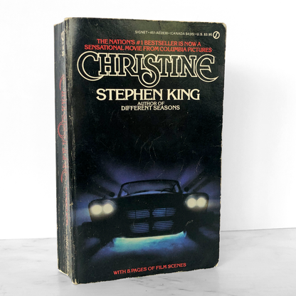Christine by Stephen King [MOVIE TIE-IN PAPERBACK / 1983]