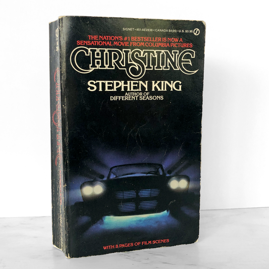 Christine by Stephen King [MOVIE TIE-IN PAPERBACK / 1983]