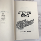 Christine by Stephen King [FIRST EDITION] - Bookshop Apocalypse