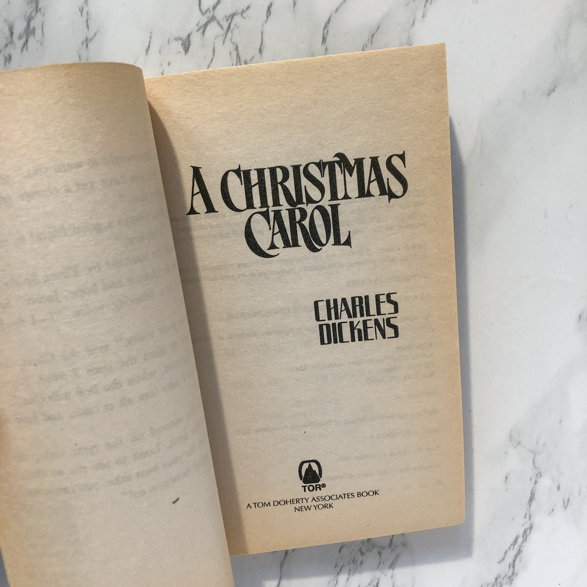 A Christmas Carol by Charles Dickens [1990 PAPERBACK] - Bookshop Apocalypse