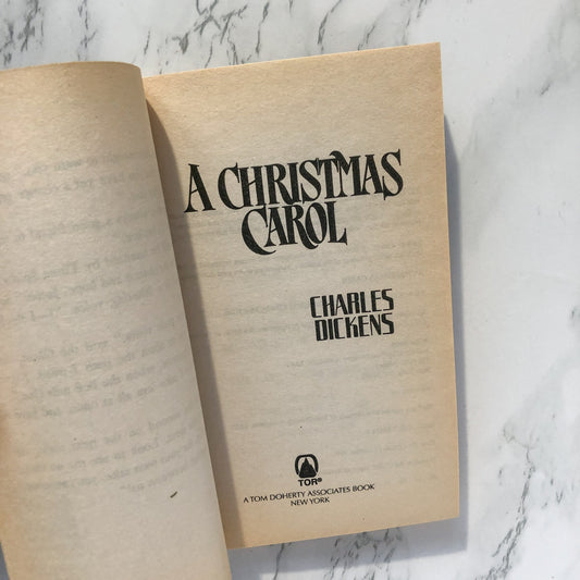 A Christmas Carol by Charles Dickens [1990 PAPERBACK] - Bookshop Apocalypse